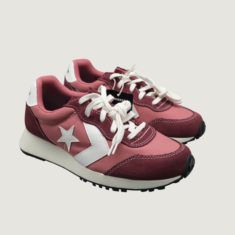 Converse Omega Trainer Deep Bordeaux Sneakers Womens 8.5 Mens 7